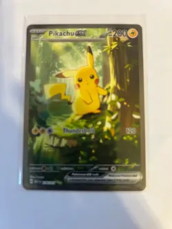 Pikachu ex 276/217 Ascended Heroes Special Illustration Rare Pokemon Minty - Image 1