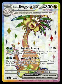 2024 Scarlet & Violet Series - Surging Sparks Alolan Exeggutor ex Ultra Rare - Image 1
