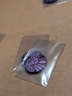 Pokemon Purple Butterfree Mini Coin From 151 Chinese - Image 1