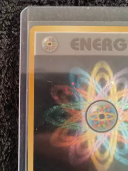 Pokemon Rainbow Energy Holo Rare (swirl) Team Rocket (Japanese) Vintage* (NM) - Image 2