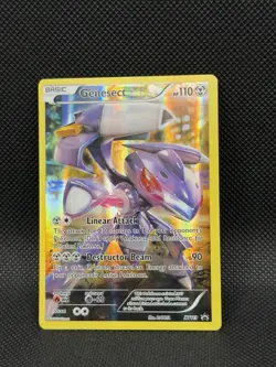 Pokemon TCG Genesect XY Promo Full Art Holo XY119 110 HP Basic Linear Attack - Image 1