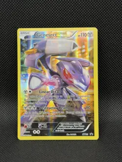 Pokemon TCG Genesect XY Promo Full Art Holo XY119 110 HP Basic Linear Attack - Image 2