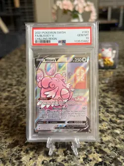 Blissey V 183/198 Pokemon TCG Chilling Reign PSA 10 GEM MINT - Image 1