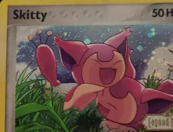Skitty 64/92 Common Legend Maker Pokemon Reverse Holo LP SWIRL - Image 3