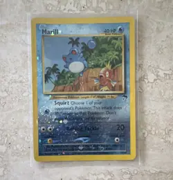 Pokemon TCG Southern Islands Marill 11/18 Reverse Holo Promo ENG - Image 1