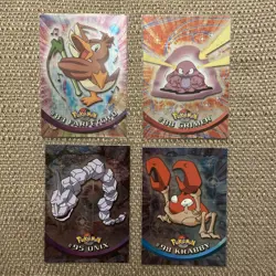 2000 Topps Pokemon TV Animation Series 2 Silver Foil Set Builder Lot x17 Ash - Image 2