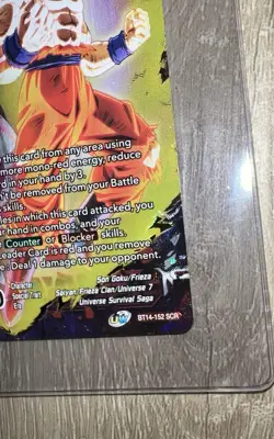 Dragon Ball Super Card Game SS Son Goku & Frieza, Miraculous Conclusion Cross - Image 5