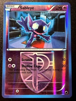 Sableye 49/116 B&W Plasma Freeze Pokemon Card Reverse Holo Foil Rare LP - Image 1