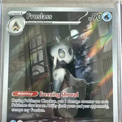 Pokemon Froslass 174/167 Sv06: Twilight Masquerade Full Art Holo Rare - Image 2