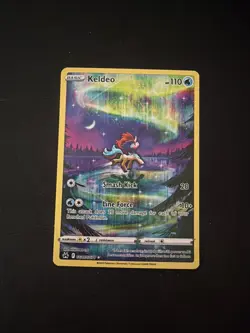 Keldeo Pokemon Sword & Shield Crown Zenith GG07/GG70 Galarian Gallery MINT - Image 1