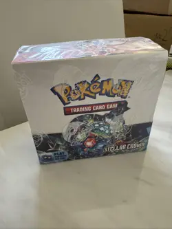 Pokemon TCG Stellar Crown Booster Box Sealed New - Image 1