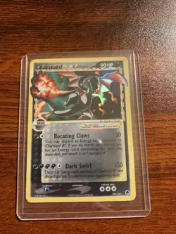 Pokemon Charizard Gold Star (Delta Species) 100/101 Dragon Frontiers Holo Grail - Image 1