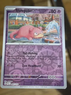 Slowpoke - 085/193 - Common - Reverse Holo Pokemon Card - Image 1