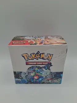 Pokemon TCG Scarlet & Violet Stellar Crown Booster Box New Factory Sealed - Image 1