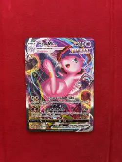 Pokemon TCG Mew VMAX Alternate Art Secret Rare 269/264 Fusion Strike Pack Fresh - Image 1
