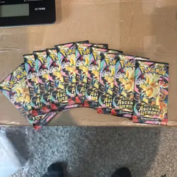Lot of 10 Pokemon Mega Evolutions Ascended Heroes Sealed Booster Packs! #3 - Image 1