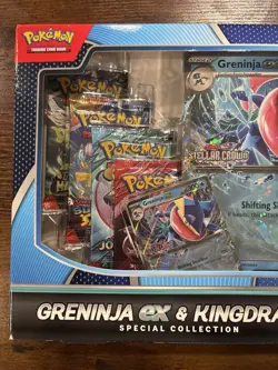 Pokemon Greninja ex & Kingdra ex Special Collection Box – New/Unopened ✅ - Image 2
