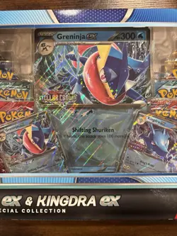 Pokemon Greninja ex & Kingdra ex Special Collection Box – New/Unopened ✅ - Image 3