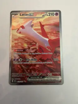Pokemon TCG Latias EX 239/191 Special Illustration Surging Sparks NM Condition - Image 1