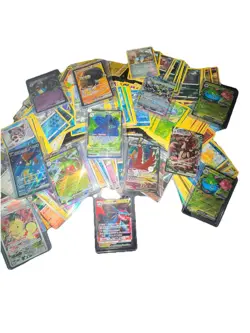 Pokemon Card Bulk Lot 50 HOLO/REVERSE HOLO , GUARANTEED V/EX/UR - Image 1