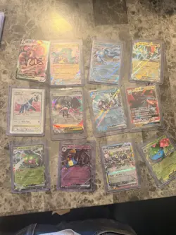 Pokemon Card Bulk Lot 50 HOLO/REVERSE HOLO , GUARANTEED V/EX/UR - Image 2