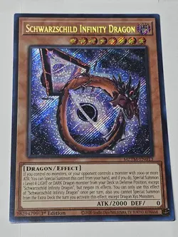 Schwarzschild Infinity Dragon | NM | SCR | MZTM-EN013 | 1st Edition | Yu-Gi-Oh! - Image 1
