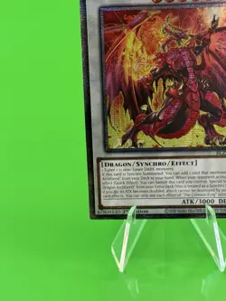 Yu-Gi-Oh Blazing Dominion The Crimson King Starlight Rare BLZD-EN036 NM!!! - Image 5