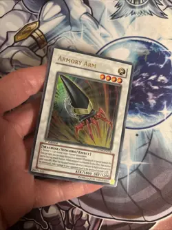 (HE) Yu-Gi-Oh TCG Armory Arm DP08-EN016 1st Edition Ultra LP - Image 2