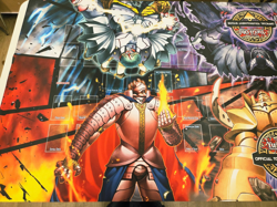 YU GI OH OTS MONARCH 4 PLAYER TABLE PLAYMAT BRAND NEW - Image 2