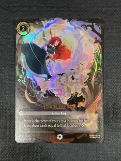 Disney Lorcana TCG Merida Touch the Sky 240/204 Wilds Unknown Enchanted - Image 1