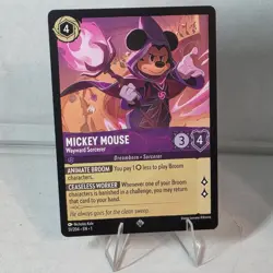 Mickey Mouse / Wayward Sorcerer 51/204 Non-Foil Disney Lorcana - Image 1