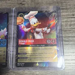 Disney Lorcana 2026 Epcot Holo Lot Stitch Rock Star, Rapunzel, Donald Duck - Image 4