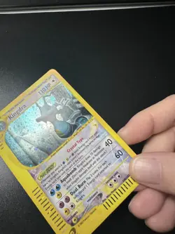 Crystal Kingdra 148/147 Secret Rare Holo Aquapolis Pokemon Card - Image 4
