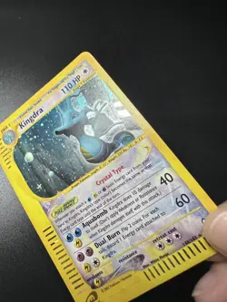 Crystal Kingdra 148/147 Secret Rare Holo Aquapolis Pokemon Card - Image 5