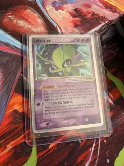 Celebi ex - 17/17 - Pokemon Pop Series 2 Holo Card NM- - Image 1