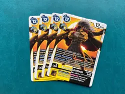 BanchoLeomon BT20-036 Playset Special Booster 2.5 Digimon Card Game x4 - Image 1