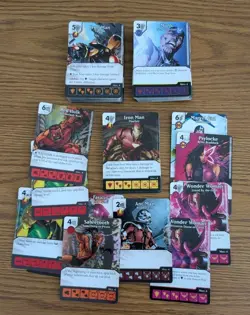 DC Comics Dice Masters (Wiz Kids) Huge Unsorted Lot Of 125 Plus Cards - As Is - - Image 1