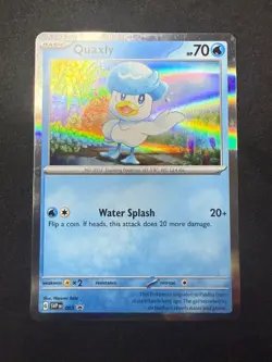 Quaxly SVP 003 - Black Star Promo | Pokemon Card | NM- - Image 1