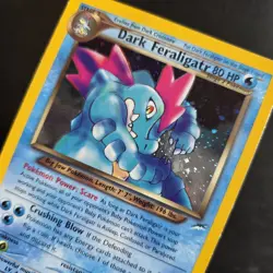 Pokemon Card - Neo Destiny Rare Holo Dark Feraligatr 5/105 WOTC - Image 2