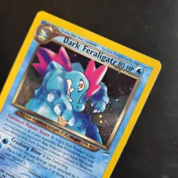 Pokemon Card - Neo Destiny Rare Holo Dark Feraligatr 5/105 WOTC - Image 4