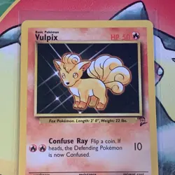 Pokemon Common Card : Vulpix 99/130 (Base Set 2) - Image 2