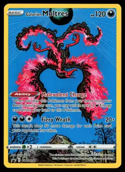 Galarian Moltres SWSH284 SWSH: Sword & Shield Promo Cards Holo Pokemon Card - Image 1