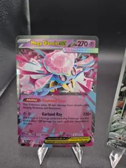 pokemon card lot (2) Spewpa amd Mega Diancie - Image 2
