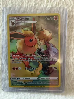 Flareon TG01/TG30 Full art Pokemon card - Image 1