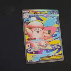 Pokemon Mega Clefable EX 103/088 Holo Fairy Ability 320 HP Pokemon TCG Card - Image 2