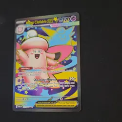 Pokemon Mega Clefable EX 103/088 Holo Fairy Ability 320 HP Pokemon TCG Card - Image 3