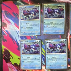 Pokemon TCG Cosmos Holo 17 Card Lot Kyogre(x7) Suicune(x9) Glaceon(x1) - Image 2