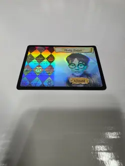 Harry Potter TCG Base Set Holo Harry Potter Wizard Card. 6/116 WotC 2001 #1 - Image 1