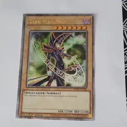 Dark Magician 6th Art Quarter Century Secret Rare Card RA04-EN106 - Image 1