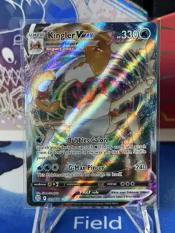 Kingler Vmax 029/172 Ultra Rare Full Art Pokemon Card Year 2022 Pack Fresh NM+ - Image 3